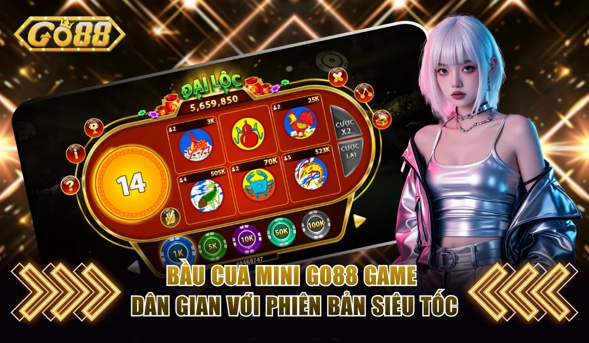 Bầu Cua Mini Go88 - Game Dân Gian Với Phiên Bản Siêu Tốc 1 Bầu cua mini Go88